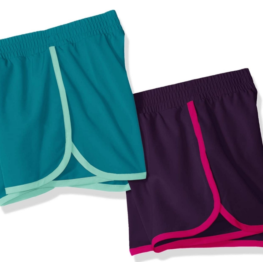 Girls to pack active running shorts size XL (12)